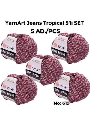 Jeans Tropıcal - Ebruli El Örgü Ipi Ebruli-619