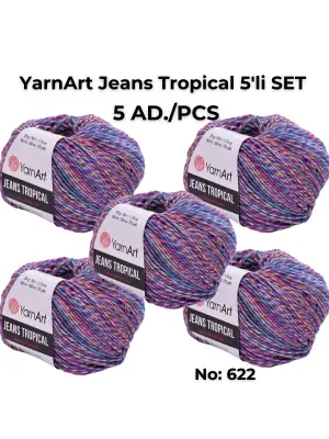 Jeans Tropıcal - Ebruli El Örgü Ipi Ebruli-622