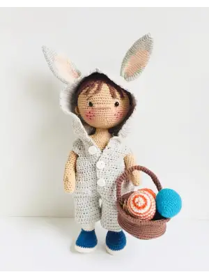 Amigurumi El Örgüsü Oyuncak Bebek