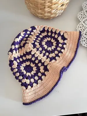 El Örgüsü Beanie Bucket Bere