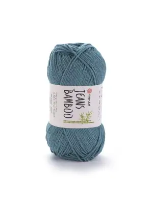 Jeans Bamboo - El Örgü Ipi Küf Yeşili 121