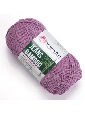 Yarn Art Jeans Bamboo El Örgü İpi,Gül Kurusu-114