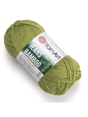 Yarn Art Jeans Bamboo El Örgü İpi,Yeşil-137