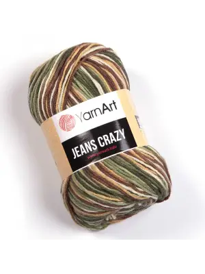 Yarn Art Jeans Crazy Ebruli El Örgü İpi Ebruli 7203