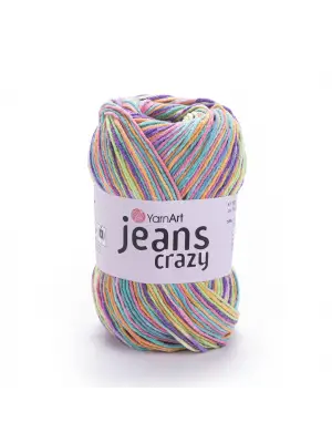 Yarn Art Jeans Crazy Ebruli El Örgü İpi Ebruli 8215