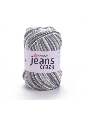 Yarn Art Jeans Crazy Ebruli El Örgü İpi Ebruli 7209