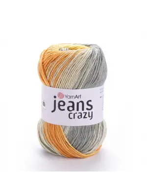 Yarn Art Jeans Crazy Ebruli El Örgü İpi Ebruli 8210