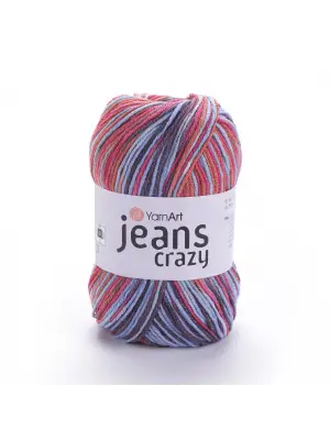 Yarn Art Jeans Crazy Ebruli El Örgü İpi Ebruli 8214