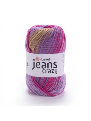Yarn Art Jeans Crazy Ebruli El Örgü İpi Ebruli 8217