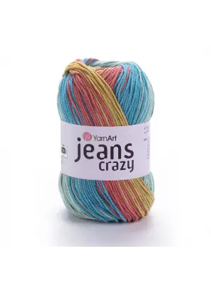Yarn Art Jeans Crazy Ebruli El Örgü İpi Ebruli 8221
