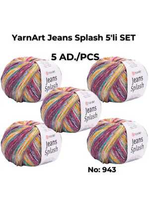 Yarn Art Jeans Splash 943