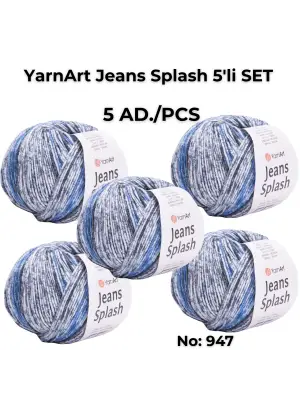 Yarn Art Jeans Splash 947