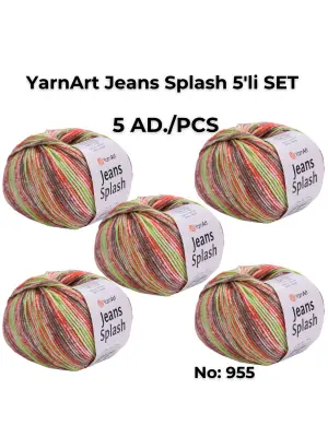 Yarn Art Jeans Splash 955