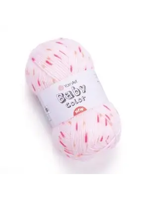 YarnArt Baby Color El Örgü İpi – 50g 150m | %100 Akrilik, Benekli, Yumuşak ve Dayanıklı