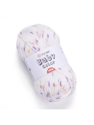 YarnArt Baby Color El Örgü İpi – 50g 150m | %100 Akrilik, Benekli, Yumuşak ve Dayanıklı