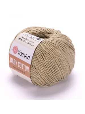 Yarnart Baby Cotton - Bebek El Örgü Ipi Küf Yeşili 434