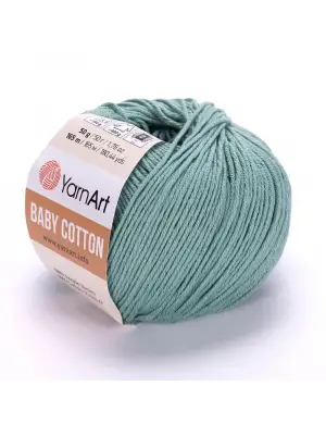 Yarnart Baby Cotton - Bebek El Örgü Ipi Su Yeşili 439