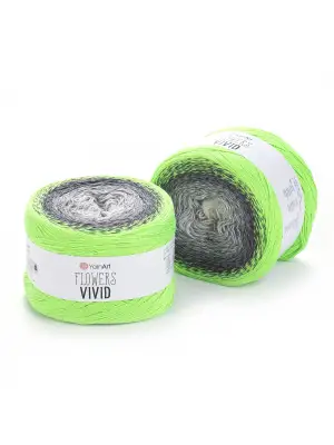 YarnArt Flowers Vivid - Ebruli El Örgü Ipi Ebruli-504