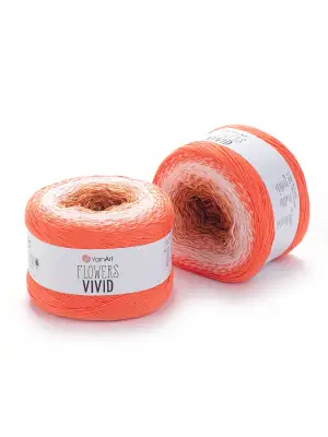 YarnArt Flowers Vivid - Ebruli El Örgü Ipi Ebruli-512