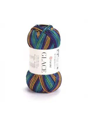 Yarnart Glace El Örgü İpi,100g / 210m – %52 Akrilik %48 Poliamid–Parlak Renkli Yazlık El Örgü İpi