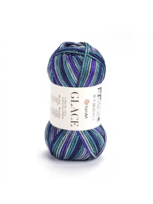 Yarnart Glace El Örgü İpi,100g / 210m – %52 Akrilik %48 Poliamid–Parlak Renkli Yazlık El Örgü İpi