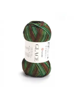 Yarnart Glace El Örgü İpi,100g / 210m – %52 Akrilik %48 Poliamid–Parlak Renkli Yazlık El Örgü İpi