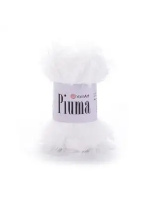 YarnArt Piuma 50g El Örgü İpi – %100 Polyester, Yumuşak Dokulu, Orta Kalınlıkta, Tığ ve Şiş Uyumlu Hafif Örgü İpliği