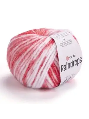 YarnArt Raindrops El Örgü İpi – 50g 115m | Yünlü, Akrilik ve Polyamid Karışımlı Orta Kalınlıkta Renkli İplik