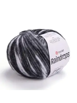 YarnArt Raindrops El Örgü İpi – 50g 115m | Yünlü, Akrilik ve Polyamid Karışımlı Orta Kalınlıkta Renkli İplik