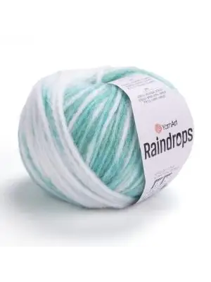YarnArt Raindrops El Örgü İpi – 50g 115m | Yünlü, Akrilik ve Polyamid Karışımlı Orta Kalınlıkta Renkli İplik