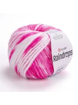 YarnArt Raindrops El Örgü İpi – 50g 115m | Yünlü, Akrilik ve Polyamid Karışımlı Orta Kalınlıkta Renkli İplik