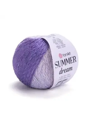 YarnArt Summer Dream 4306 Ebruli El Örgü İpi – 100g / 350m – %70 Pamuk %30 Viskoz – Yazlık İnce Renkli İplik