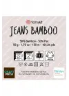 Jeans Bamboo - El Örgü Ipi Saks Mavisi-123
