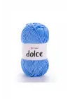 Dolce - Kadife El Örgü Ipi Mavi-777