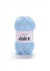 Dolce - Kadife El Örgü Ipi Bebe Mavisi-749