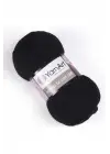 MERINO DE LUXE 50 - EL ÖRGÜ İPİ SİYAH-585