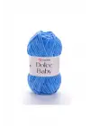 Dolce Baby - Kadife, Bebek El Örgü Ipi Mavi-777