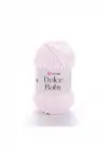 Dolce Baby - Kadife, Bebek El Örgü Ipi Toz Pembe-781