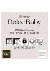 DOLCE BABY - KADİFE, BEBEK EL ÖRGÜ İPİ BEJ-855