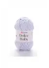Dolce Baby - Kadife, Bebek El Örgü Ipi Buz Mavisi-776