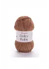 DOLCE BABY - KADİFE, BEBEK EL ÖRGÜ İPİ KAHVERENGİ-765