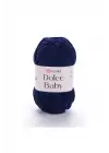 Dolce Baby - Kadife, Bebek El Örgü Ipi Lacivert-756