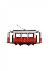 Nostaljik Tren (BEYAZ KUTU) 3d Karton Puzzle Yapboz