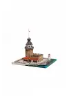 3D Işıklı Kız Kulesi Karton Maket Puzzle Yapboz Hediyelik