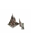 3D Yapboz Sagrada Familia Gerçekçi Kartondan Model 1/700 Ölçek 370 Parça 22 cm x 25 cm