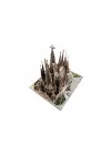 3D Yapboz Sagrada Familia Gerçekçi Kartondan Model 1/700 Ölçek 370 Parça 22 cm x 25 cm