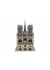 3D Yapboz Notre Dame De Paris Gerçekçi Kartondan Model 1/200 Ölçek 387 Parça 63 cm x 45 cm