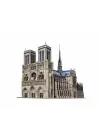 3D Yapboz Notre Dame De Paris Gerçekçi Kartondan Model 1/200 Ölçek 387 Parça 63 cm x 45 cm