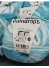 YarnArt Raindrops El Örgü İpi 10lu Set Yünlü, Akrilik ve Polyamid Karışımlı Orta Kalınlıkta Renkli İplik