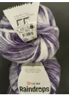 YarnArt Raindrops El Örgü İpi 5li Set Yünlü, Akrilik ve Polyamid Karışımlı Orta Kalınlıkta Renkli İplik